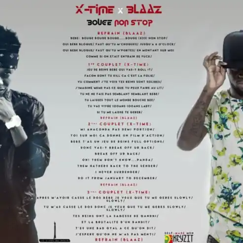 Bouge Non Stop Feat BLAAZ